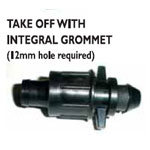 T-Tape  16mm Take Off with Integral Grommet