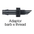 Antelco Adaptor 4.0mm Barb X 10-32 Thread - Pack of  100