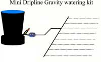 Dripline Gravity Irrigation Kit