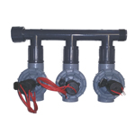 Solenoid valve manifolds and accessories